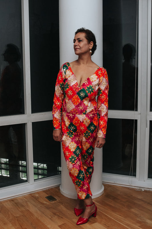 Phulkari Jumpsuit