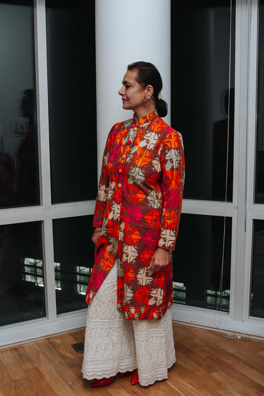 Unisex Phulkari Sherwani